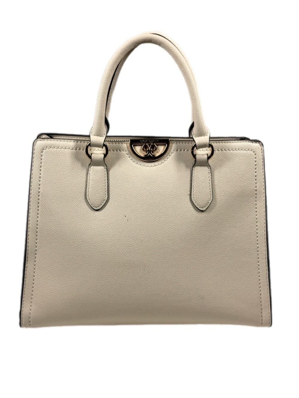 Nine West | Philippa Mini Satchel Handbag Ivory & Gold crossbody bag - Picture 2 of 15